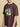 Men Brown Graphic Print Oversize T Shirt