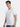 Men White Embroided T Shirt