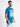 Men Teal Typography Print T shirt