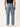 Men Light Blue Relaxed-Fit Solid Cargo Jeans