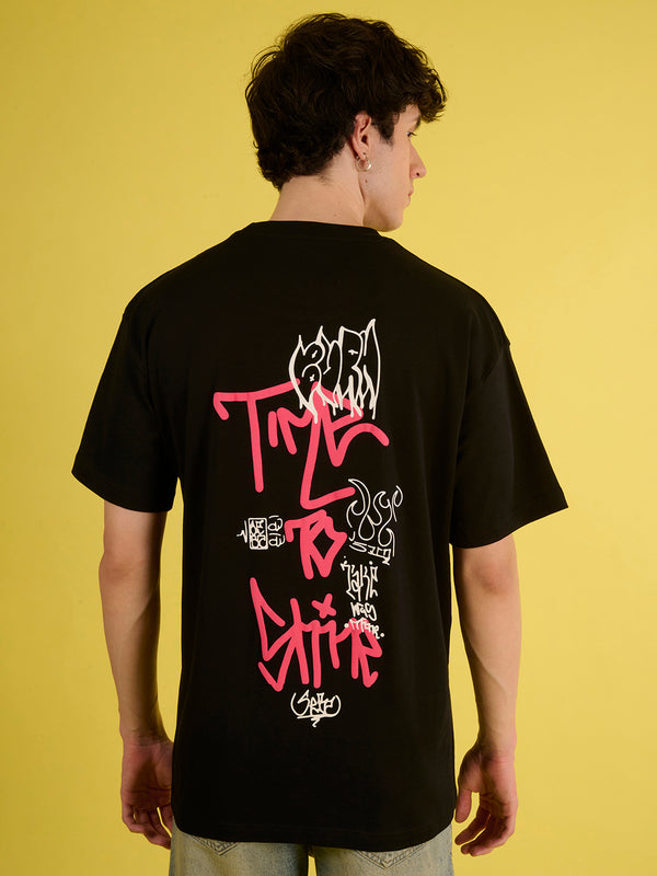 Men Black T-Shirt
