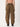 Women Coffee Liqueur Parachute Fit Solid Cargo Trousers