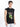Men Oversized Black Sleeveless Graphic T-Shirt