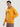 Men Relax fit kangaroo pocket Graphic printed Mustard hoodie