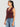 Women Over lap Maroon  Adjustable Top with side knot