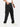 Men Charcoal Straight Cargo Jeans