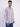 Men Purple and White Striped Single Pocket Shirt