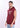 Men Maroon Graphic Printed Sleeveless Hoodie with kangaroo pocket