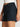 Women regular fit navy shorts