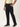 Men Black Relaxed Denim Cargo Jeans