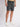 Men Charcoal Grey Regulared Fit Denim Short