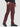 Mens Solid Maroon Relaxed Fit Cargo Trouser