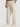 Men off white relaxed cotton adjustable waistcasual  trouser