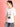 Women White Graphic Oversized T Shirt