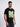 Men Black Cotton Lycra Graphic Print T Shirt