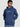 Men Relax fit kangaroo pocket Graphic printed Navy hoodie