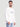 Men Off White Relax Fit Raglan Lightweight Embroidered Sweatshirt