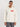 Men Relaxed front zipper Graphic print Off white hoodie