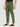 Men Olive regular fit cotton trouser with cut and sew detail
