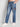 Men Blue Relaxed Fit Denim Cargo Jeans