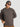 MEN Grey CREW NECK DROP SHOULDER relax fit SWEATSHIRT
