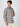 Men Off White and Grey Checked Single Pocket Shirt