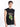 Men Oversized Black Sleeveless Graphic T-Shirt