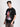 Men Black Wine & Dine' Typography Print Oversized T-shirt.