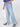 Men Blue Light Fade Wide Leg Jeans
