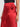 Women Red Satin Wrap-Around Maxi Skirt