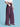 Women Wide Leg Purple Tinted Jeans