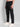 Men Black Relaxed Packman Badge Jeans