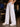 Men White Solid Wide-Leg Denim Jeans