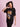 Women Black Graphic Printed Oversized Fit T-Shirt