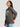 Women Relax Fit Grey Graphic Printed Pullover Sweatshirt