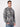 Men Black and white Single Pocket Shirt