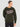 Men Olive relax fit graphic knitted sweater