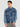 Men hooded washed oversize denim jacket