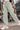 Women Grey Carrot Fit Contrast Stitch Cargo Trousers