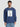 Men Crew Neck Drop Shoulder Graphic printed Navy Sweatshirt