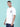 Men White Printed Oversized T-Shirt