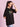 Women Black Halloween Theme Oversize Fit T-Shirt