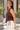 Women Over Lap Maroon Checked Adjustable Top With Side Knot