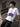 Mens White Typography Printed T-Shirt