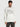 Men Light Weight Kangaroo Pocket Graphic Printed Off White Hoodie