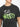 Mens Charcoal Acid-Wash Graphic T-shirt