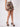 Women Printed Wrap-Around Mini Skirt