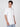 Men White Solid Cotton T-Shirt