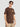 Men Brown coloured regular fit T Shirt with embroidery badge