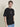 Men Black Printed Oversized T-Shirt
